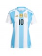 Argentina Lionel Messi #10 Zenski Domaci Dres Copa America 2024 Kratak Rukavima